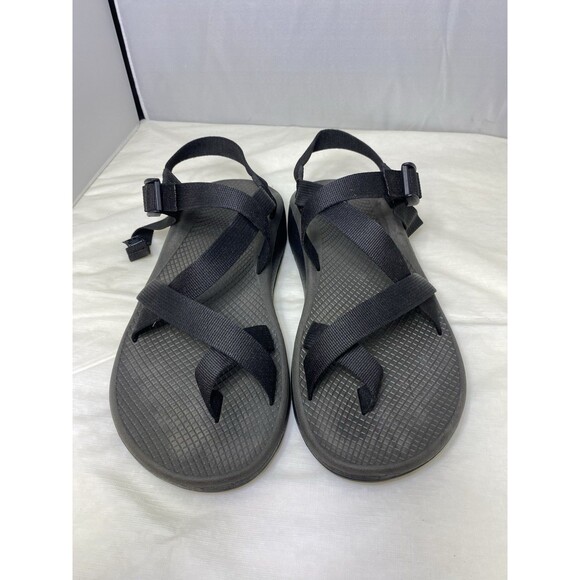 Mens Chaco Z2 Rebar Toe Loop Sport Black Outdoor Hiking Sandals Size 12 - Picture 5 of 6